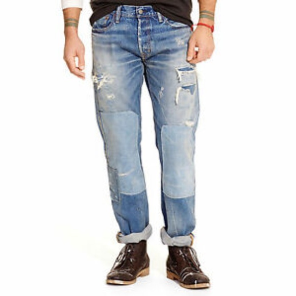 Ralph Lauren Other - Ralph Lauren Men's Warren Distressed Jeans